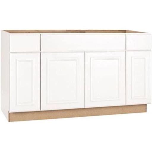 Interline 2478259 60 x 24 in. Hampton Sink Base Cabinet White