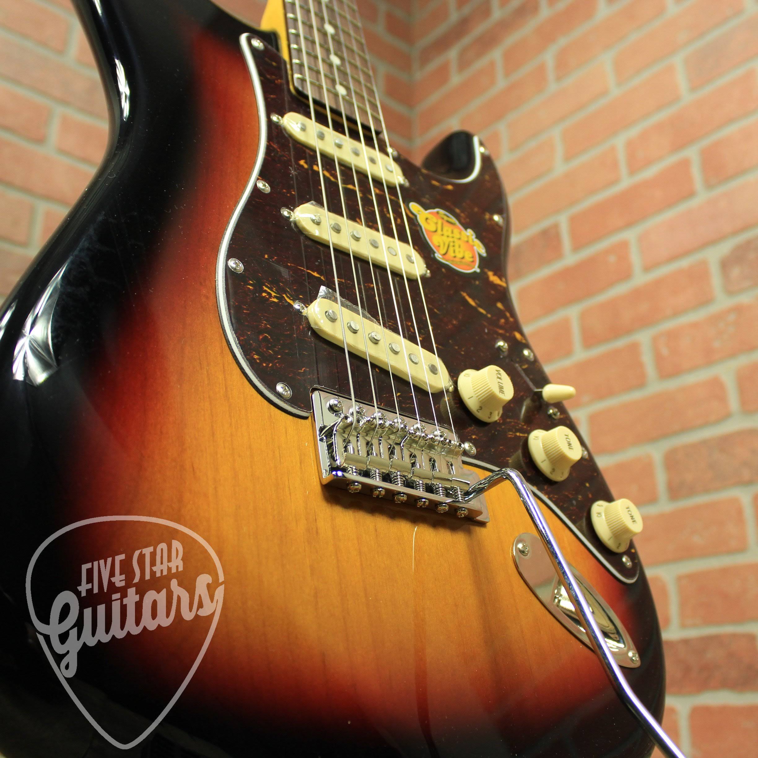 Squier Classic Vibe &60s Stratocaster, 3-Color Sunburst