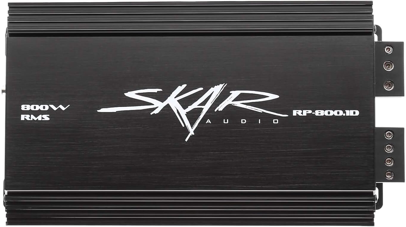 Skar Audio Single 10" Complete 1, 200 Watt Sdr Series Subwoofer Bass Package - Includes Loaded Enclosure with Amplifier