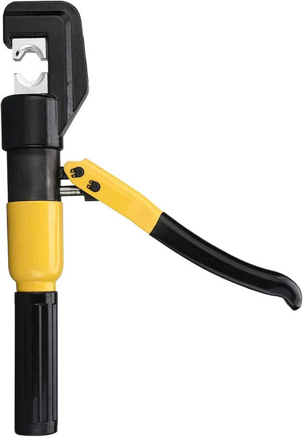 10 Ton Hydraulic Wire Battery Cable Lug Terminal Crimper Crimping Tool 8 Dies Fit for Crimping wires Pack of 2