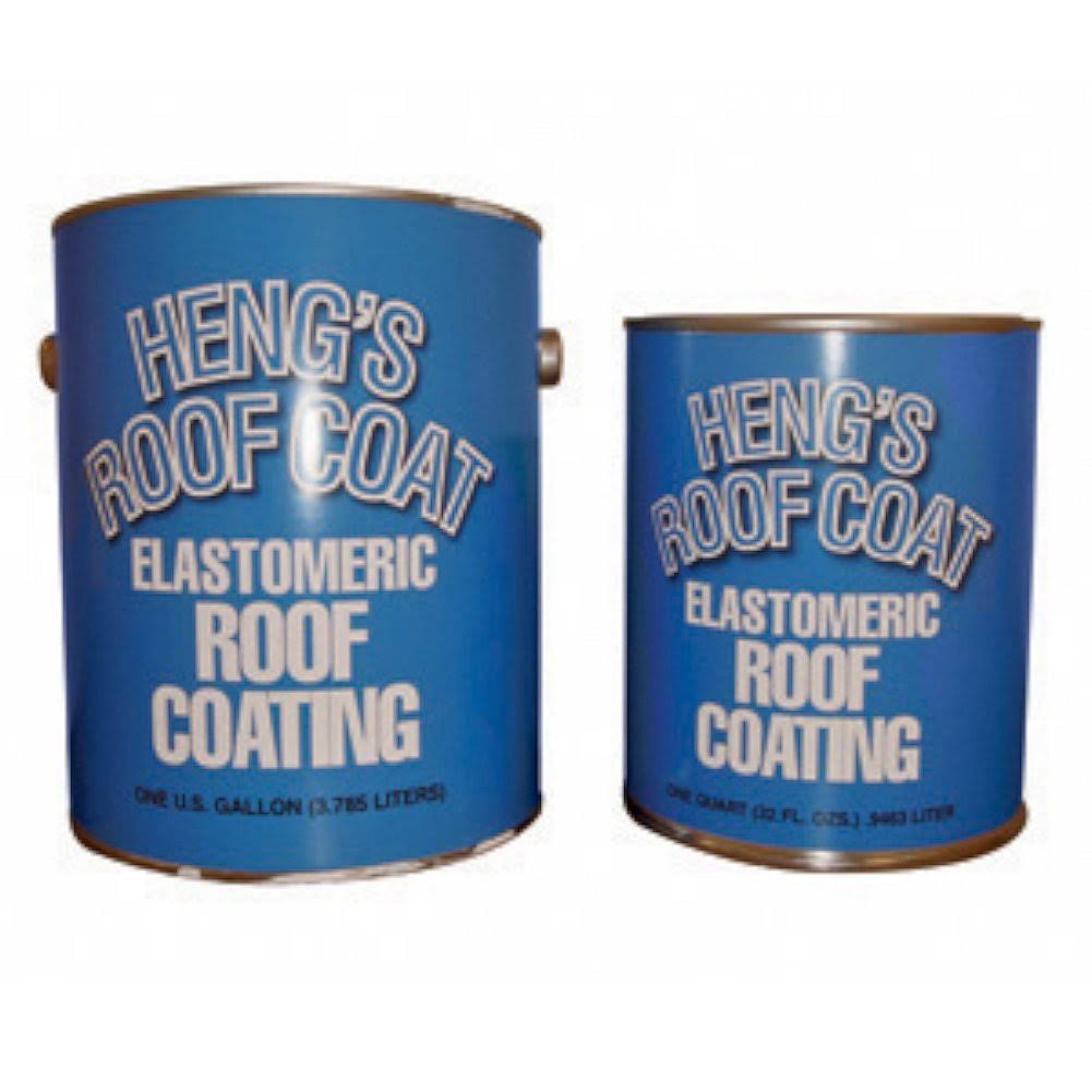 Heng's 47640 5 Gallon White Elastomeric Roof Coating