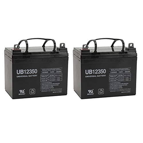 UPG - 12V 35Ah U1 Wheelchair Battery Replaces 33Ah Werker Wkdc12-33j - 2 Pack - UB12350MP2383