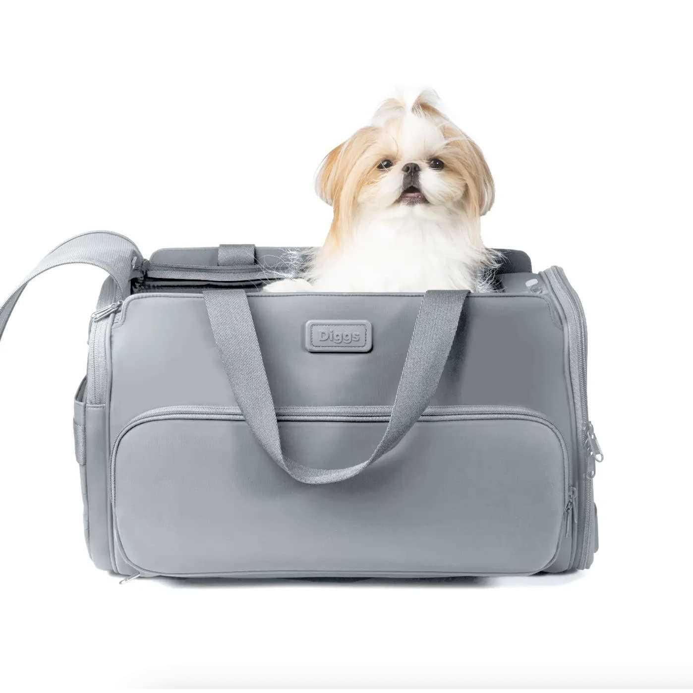 Diggs Travel Pet Carrier for Small Dogs and Cats, Plane, Train, or Car - Pet Supplies online store