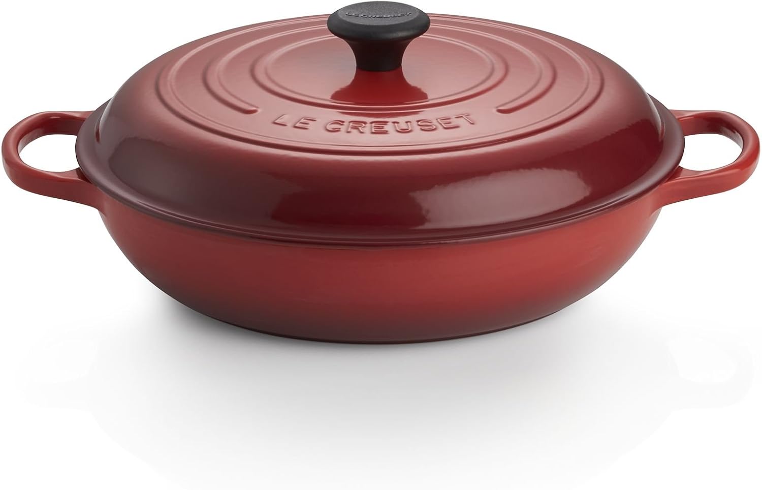 Le Creuset Enameled Cast Iron Signature Braiser, 5 qt. , Cerise
