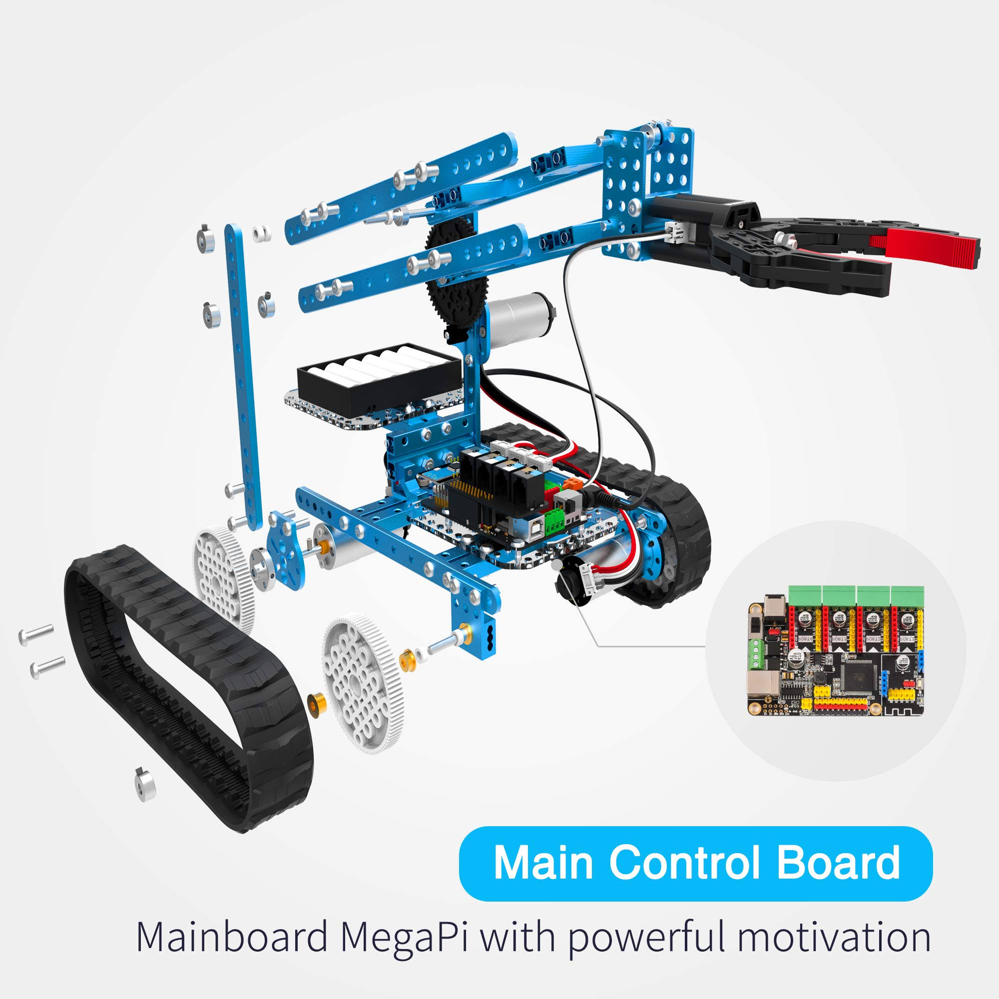 Makeblock DIY Ultimate Robot Kit - Premium Quality - 10-in-1 Robot - Stem
