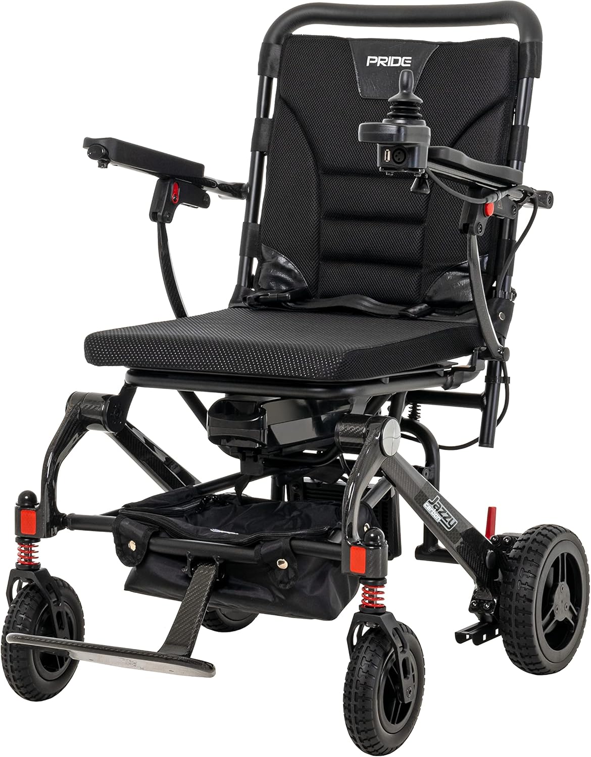 Pride Mobility Jazzy Carbon White