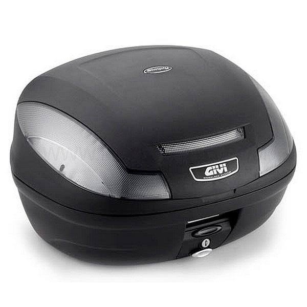 E470NT - Givi Top Case Monolock E470 Simply III Tech 47lt Black/Smoked