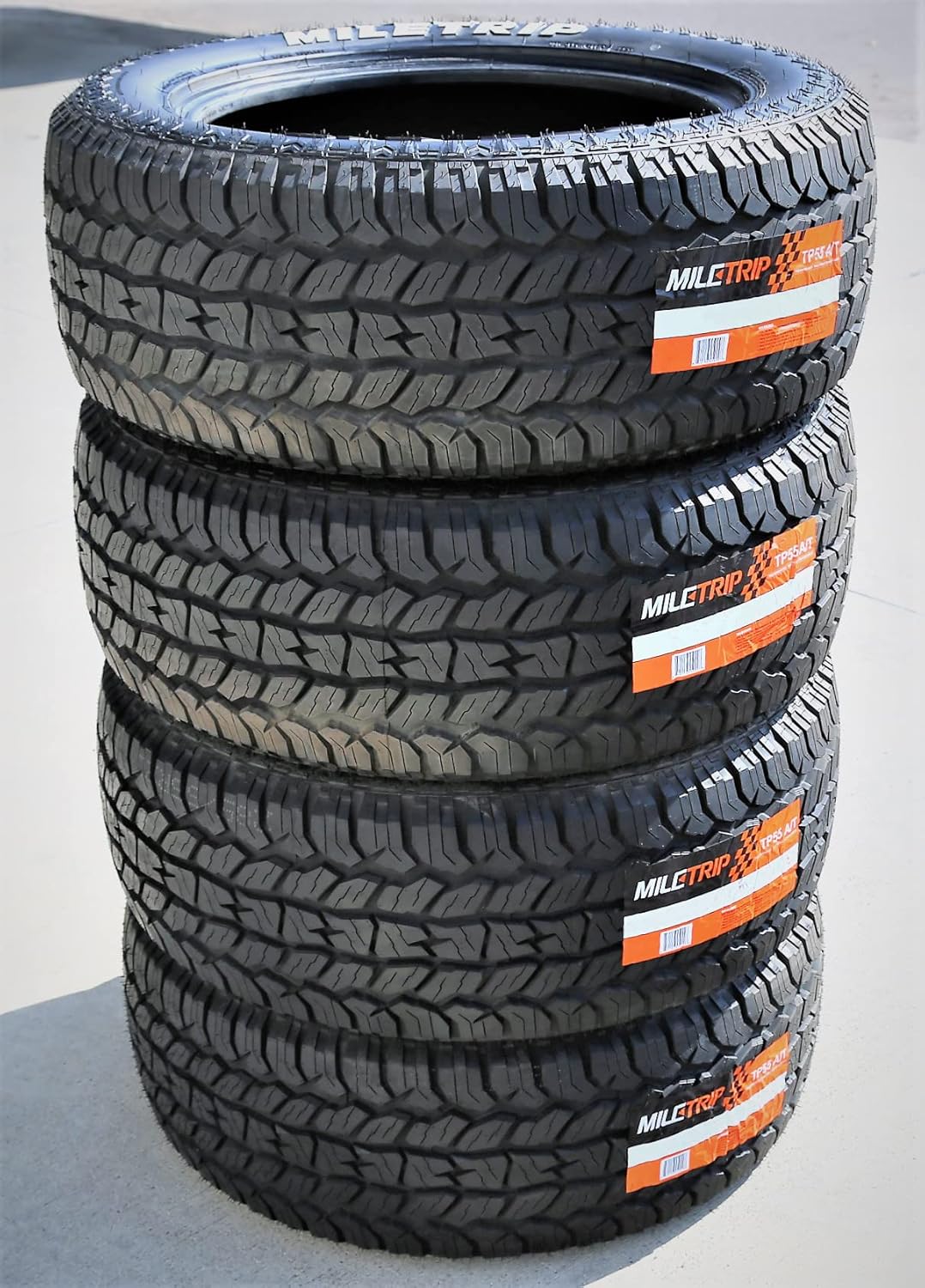 TP55 A/T All-Terrain Off-Road Light Truck Radial Tire-LT265/70R17 265/70/17 265/70-17 121/118S Load Range E LRE 10-Ply RWL Raised White Letters