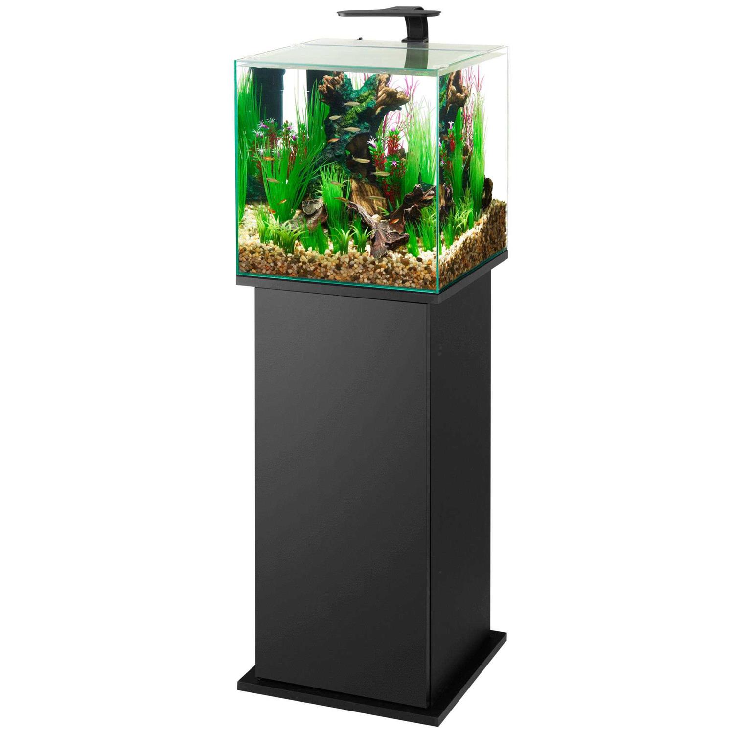 Aqueon Black Pedestal Aquarium Stand - Pet Supplies online store