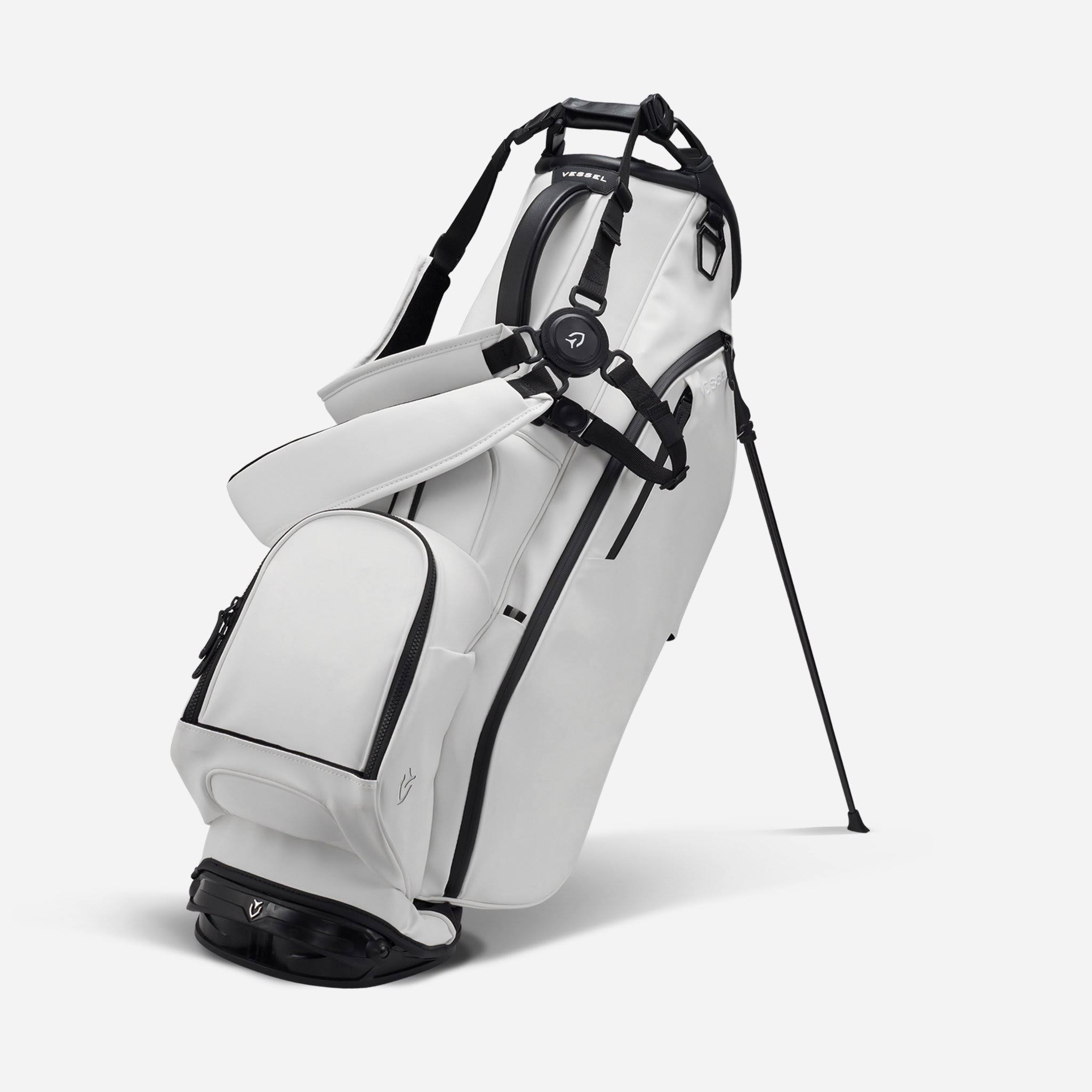 Vessel Player III 6 Way Stand Bag, Matte White