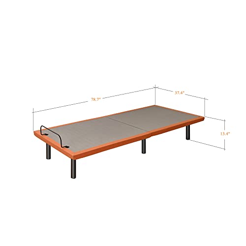 Split King Adjustable Bed Frame with Mattress - 14” Luxury Hybrid Mattress, Smart APP Contorl, Massage, Zero Gravity, Anti-Snore, 5 Minutes Installation, Head and Foot Incline, Medium Soft, Split King