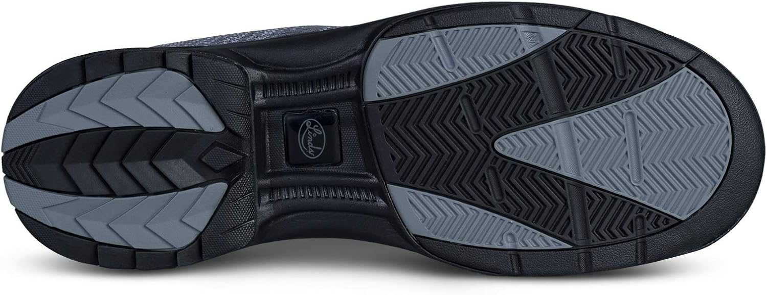 KR Strikeforce LInds Heritage Men Black/Charcoal Bowling Shoes- Right Hand 11 1/2