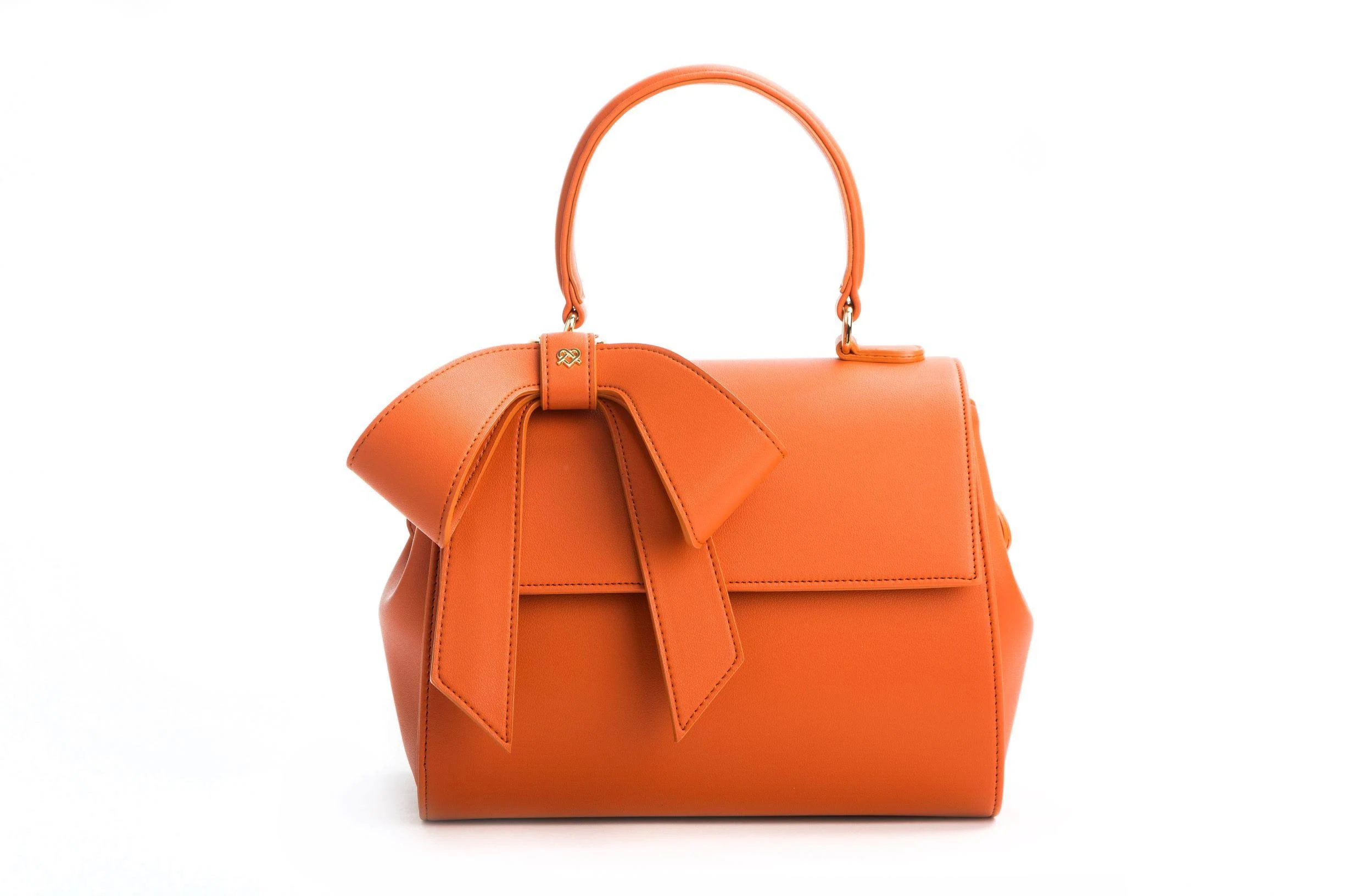 Cottontail Bag - Orange | Vegan Leather Designer Bags | GUNAS Orange