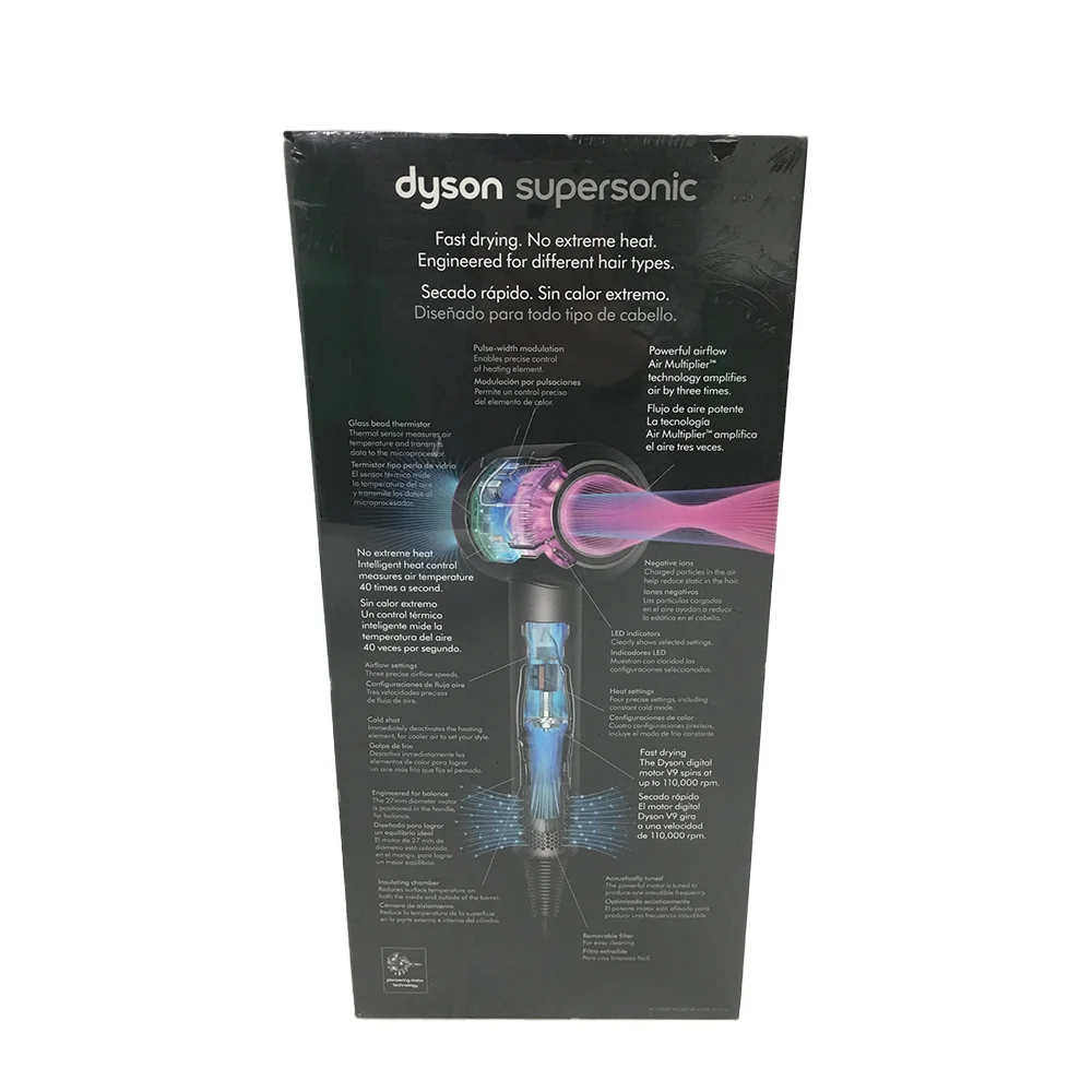 Dyson Supersonic Hair Dryer | Iron/Fuchsia | New
