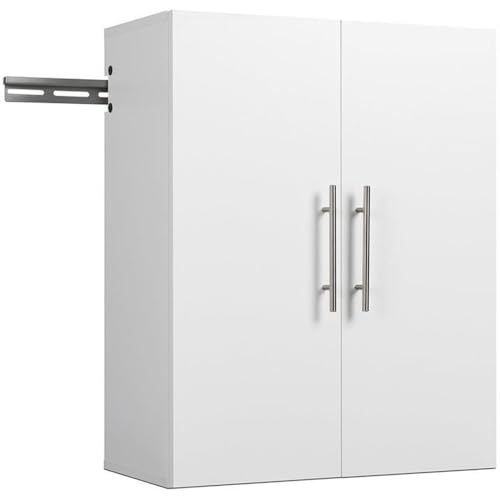 Prepac HangUps Upper Storage Cabinet - Elegant and Spacious Wall Cabinets to Maximize Your Storage, 36" Size, Classic White Finish