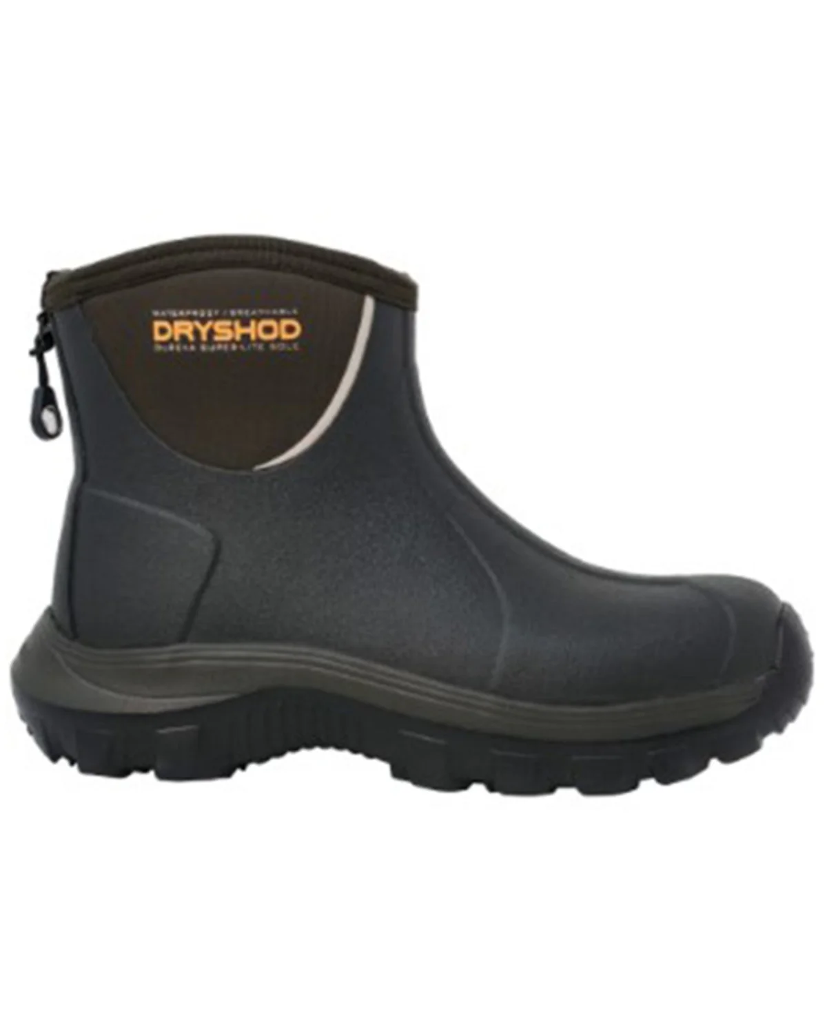 Dryshod Men's Evalusion Lightweight Ankle Waterproof Work Boot Round Toe Brown 10 D(M) US