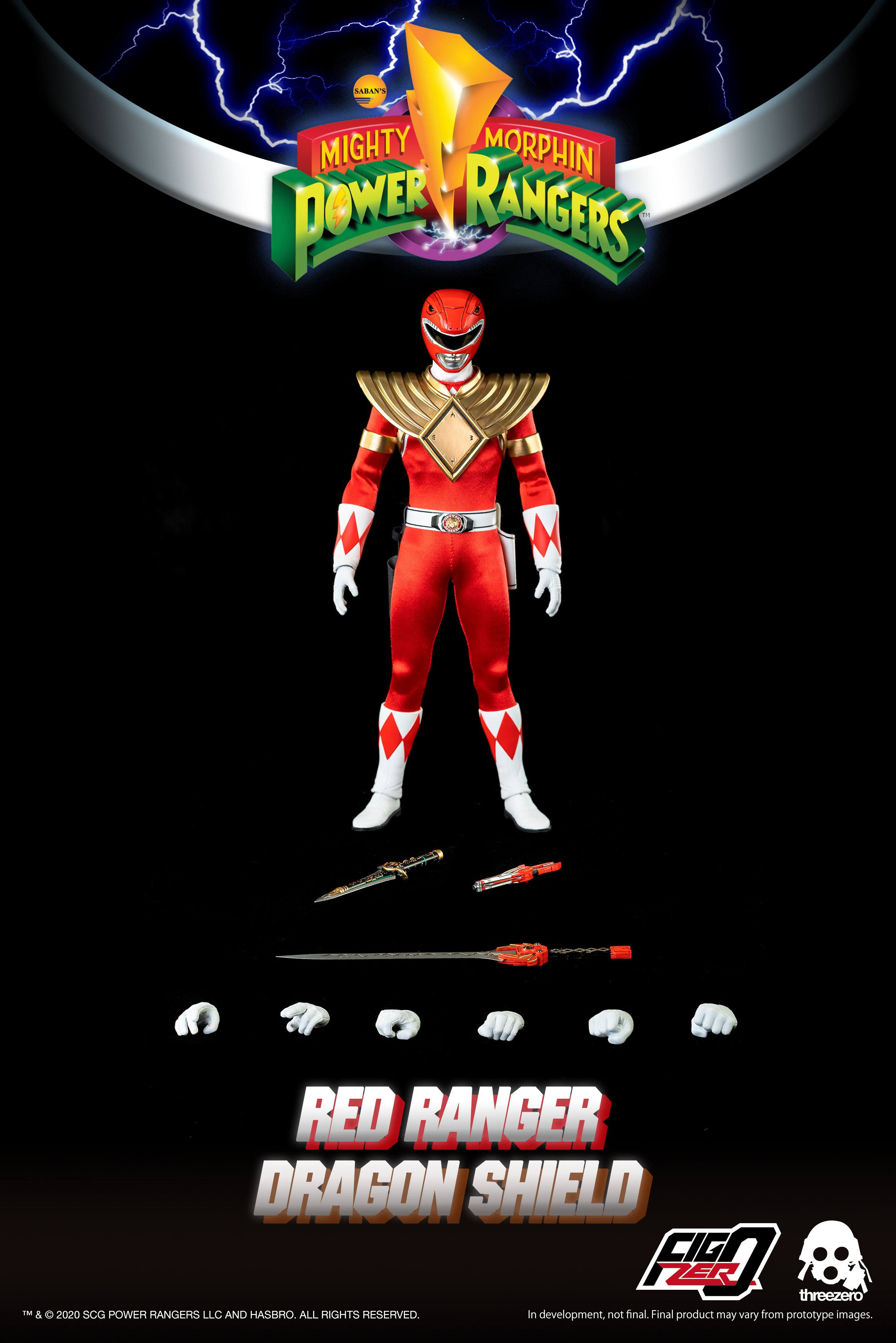 Power Rangers Dragon Shield Red Ranger PX 1/6 Scale Figure