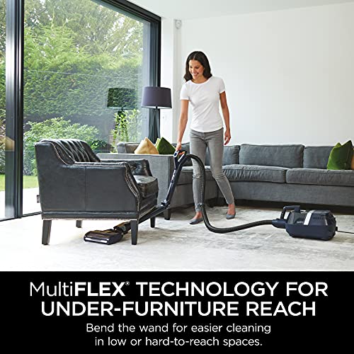 Shark CZ351 Pet Canister Vacuum, Bagless, Corded with Self-Cleaning Brushroll & PowerFins