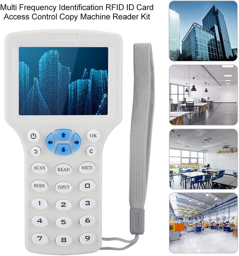 Multi Frequency Identification RFID ID Card, RFID ID Card Writer, Access Control Copy Machine Reader Kit for crack most card encryption