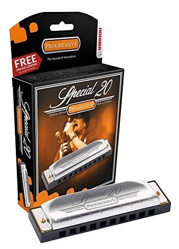 Hohner Special 20 Harmonica Bundle with Carrying Case - Key of C