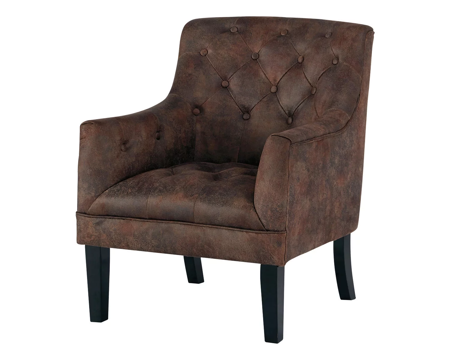 Signature Design by Ashley Traditional Drakelle Accent Chair  Mahogany