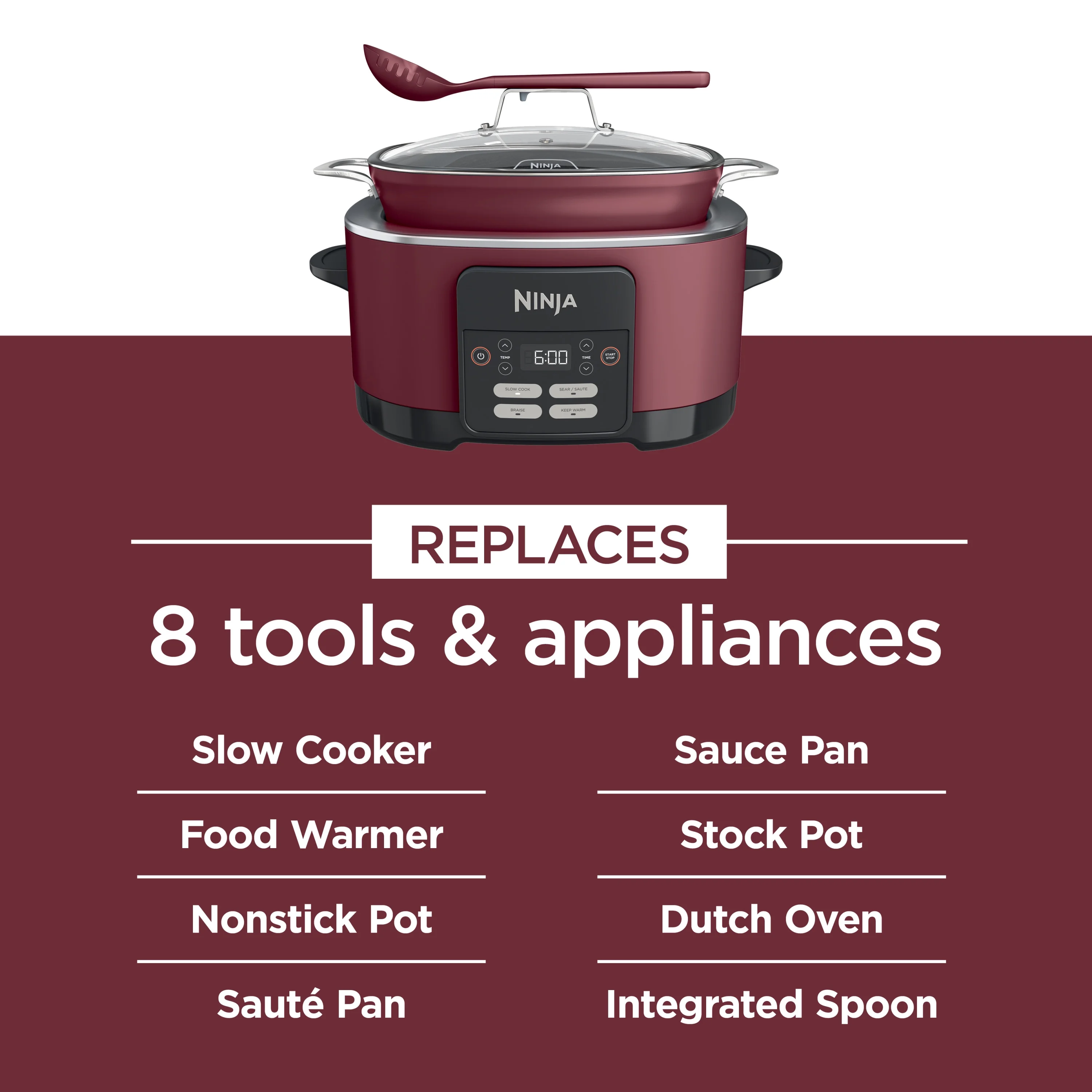 Ninja® Foodi® PossibleCooker™ 8.5qt Multi-Cooker, MC1000
