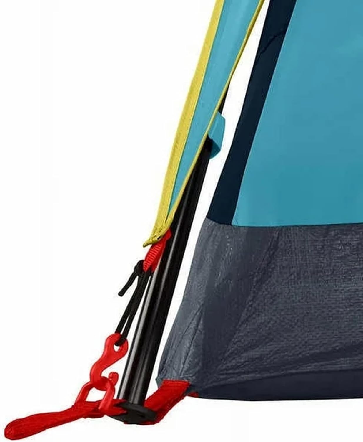 Coleman Skylodge 10-Person Instant Camping Tent with E-Port, Mesh Storage Pockets, Ground Vent, WeatherTec System, and Carry Bag, Blue and Black