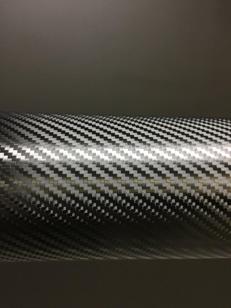 VViViD+ Premium Black Carbon Fiber Vinyl Wrap Film (100ft x 5ft)