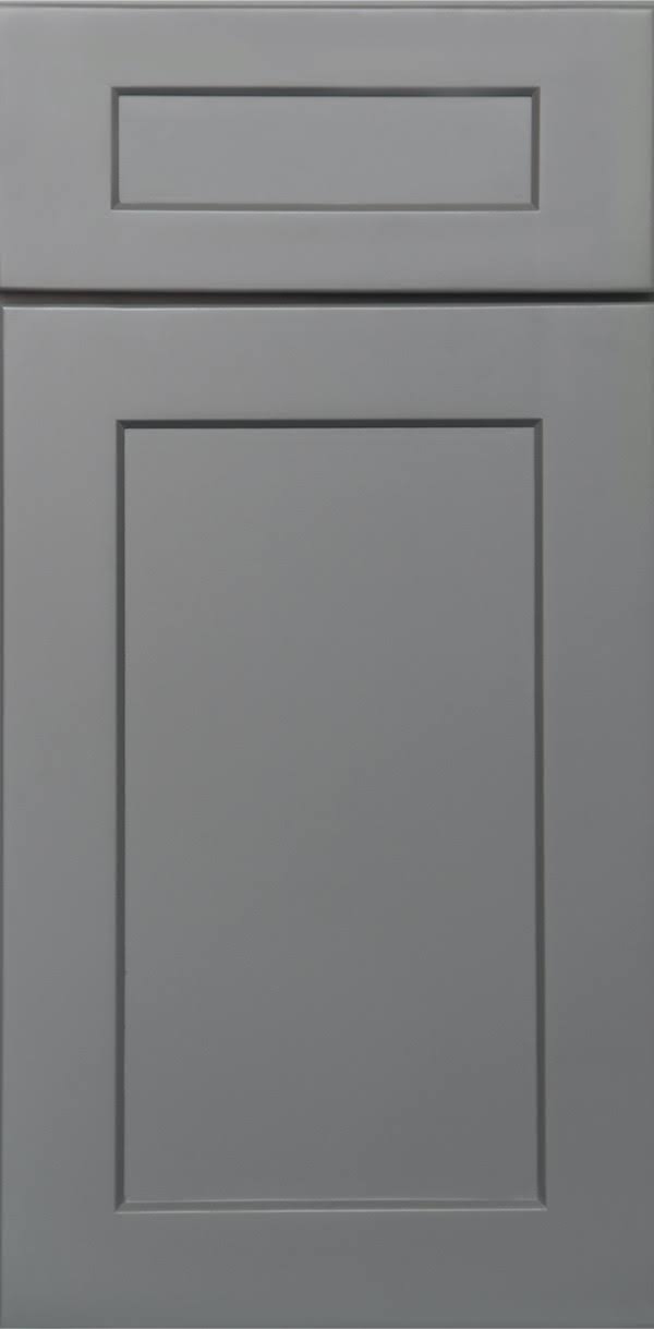 Wilora Hawthorne Shaker Grey 24x22 x 42x22 x 12x22 2 Doors, 2 Shelves Wall Cabinet | High-Density Fiberboard (HDF) SG-W2442