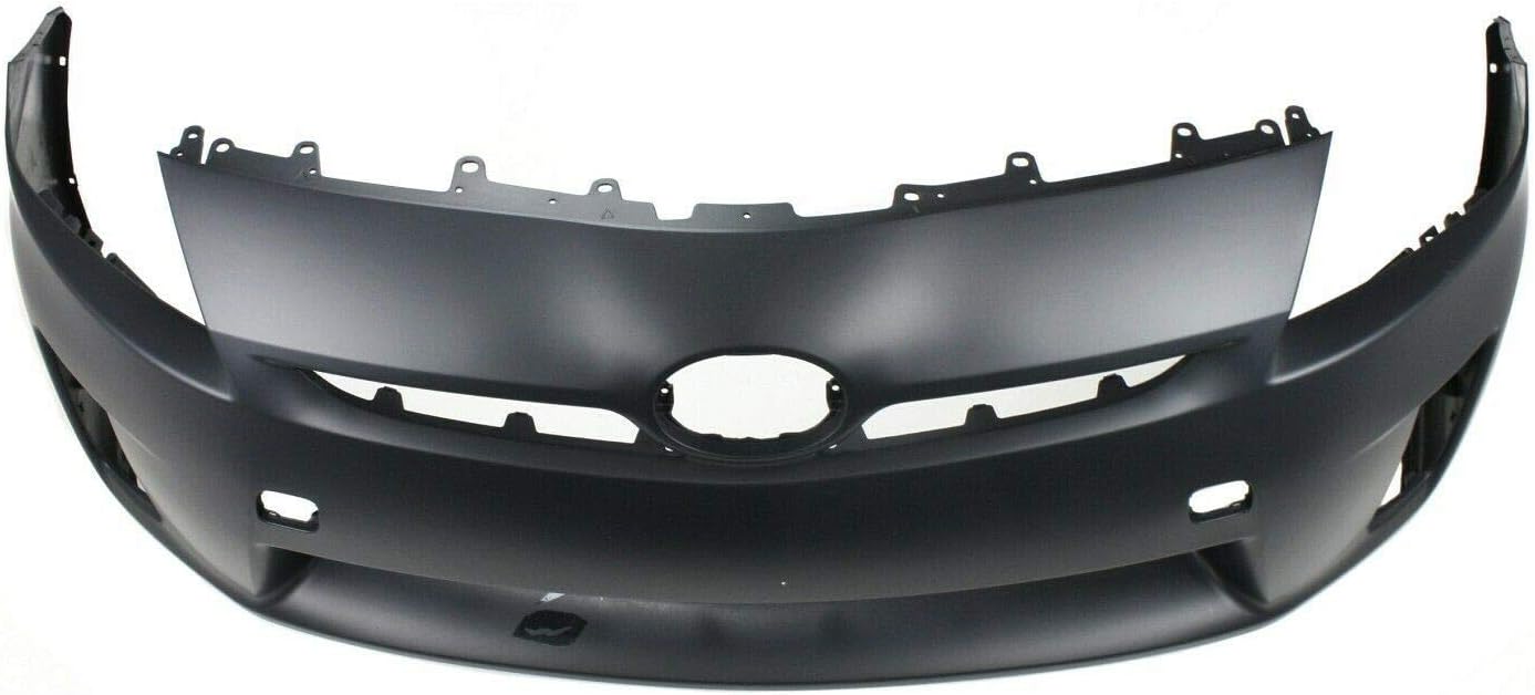 Front Plastic Bumper Cover Fascia for 2010-2011 Toyota Prius Base Hatchback 10-11. New, Primed and Ready for Paint. with Fog Light Holes. TO1000359 5211947917
