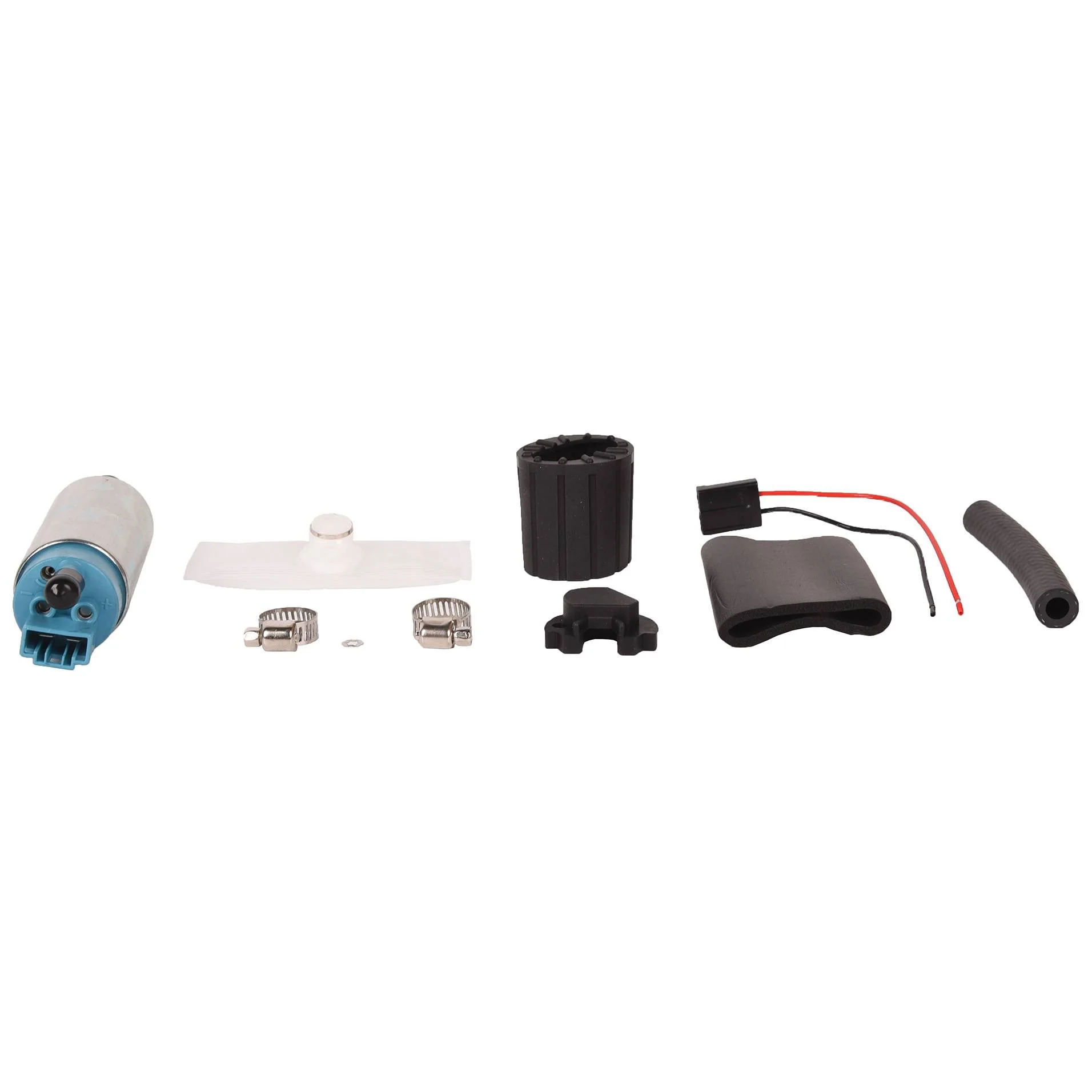 Fits AEM 50-1000 340LPH Intank EFI Fuel Pump w/ Strainer & Install Kit