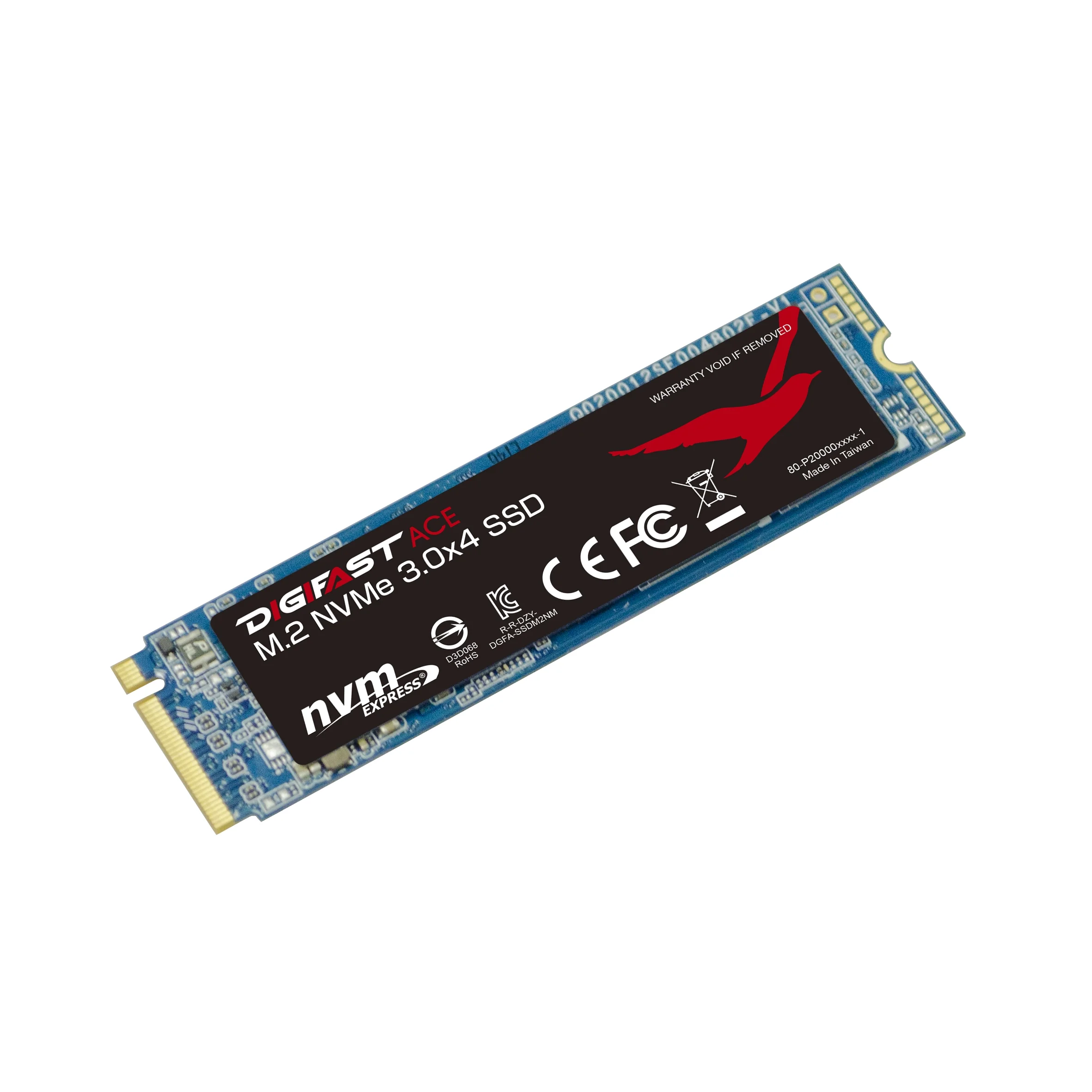 Digifast DGFA512M2L02 Ace 512 GB Gen3x4 PCIe M.2 2280 NVMe Solid State Drive