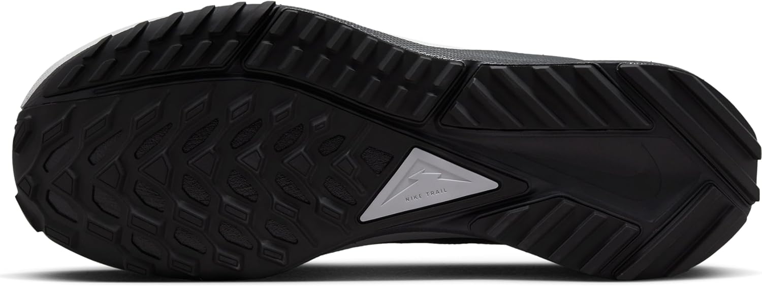 NIKE Men's Trail Running Shoe, Black Wolf Grey Reflect Silver, 11
