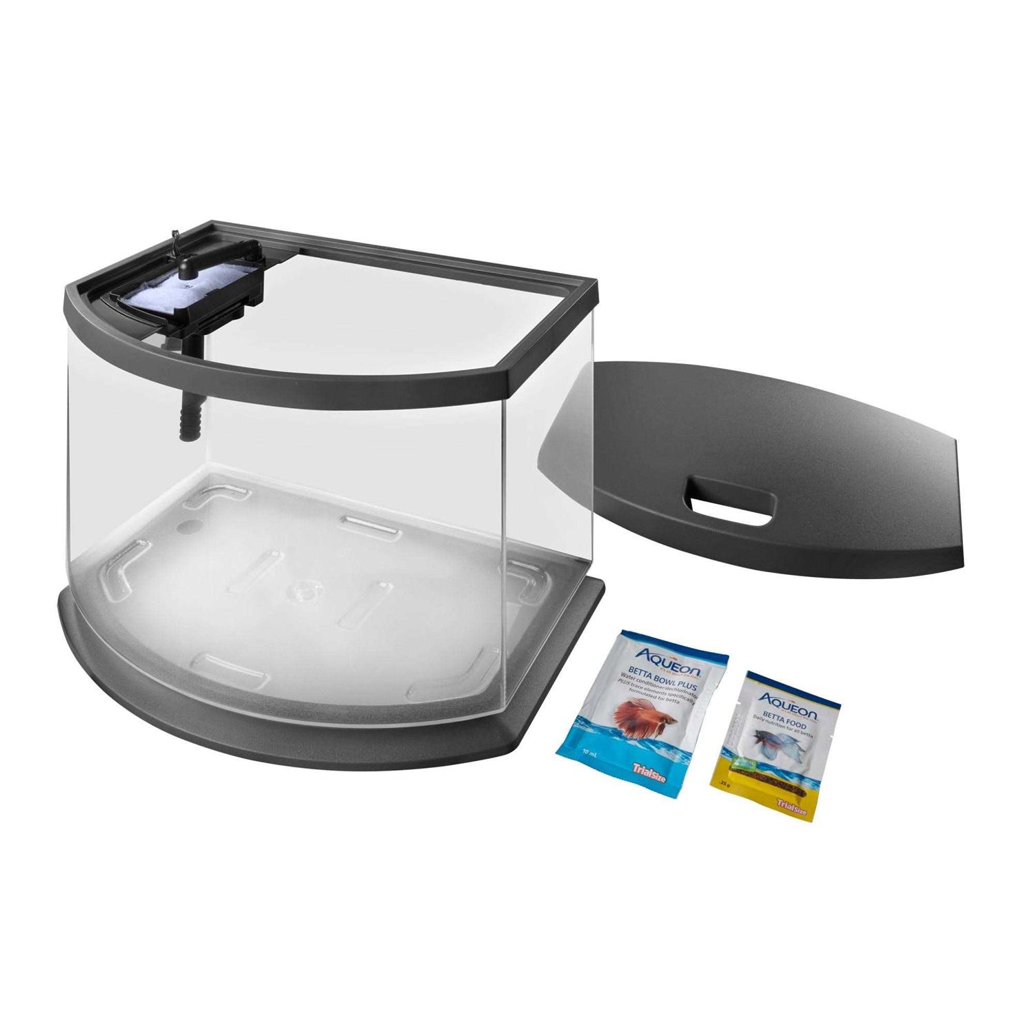 Aqueon LED MiniBow SmartClean Aquarium Kit - Pet Supplies online store