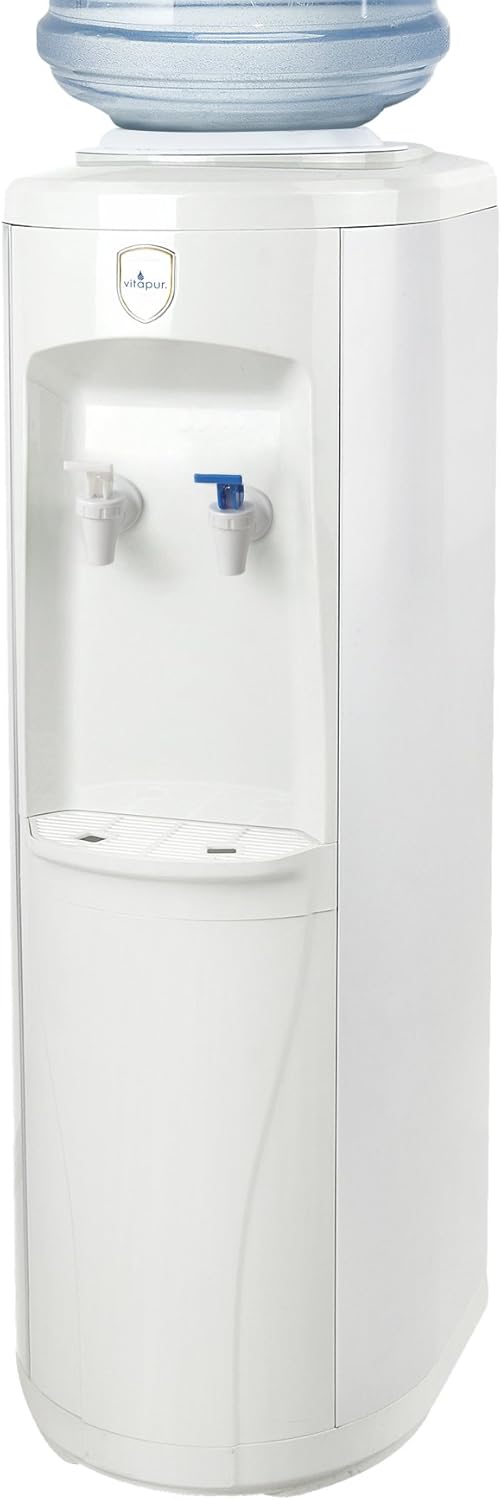Vitapur Top Load Floor Standing Room Cold Standard Taps, White water dispenser, one size