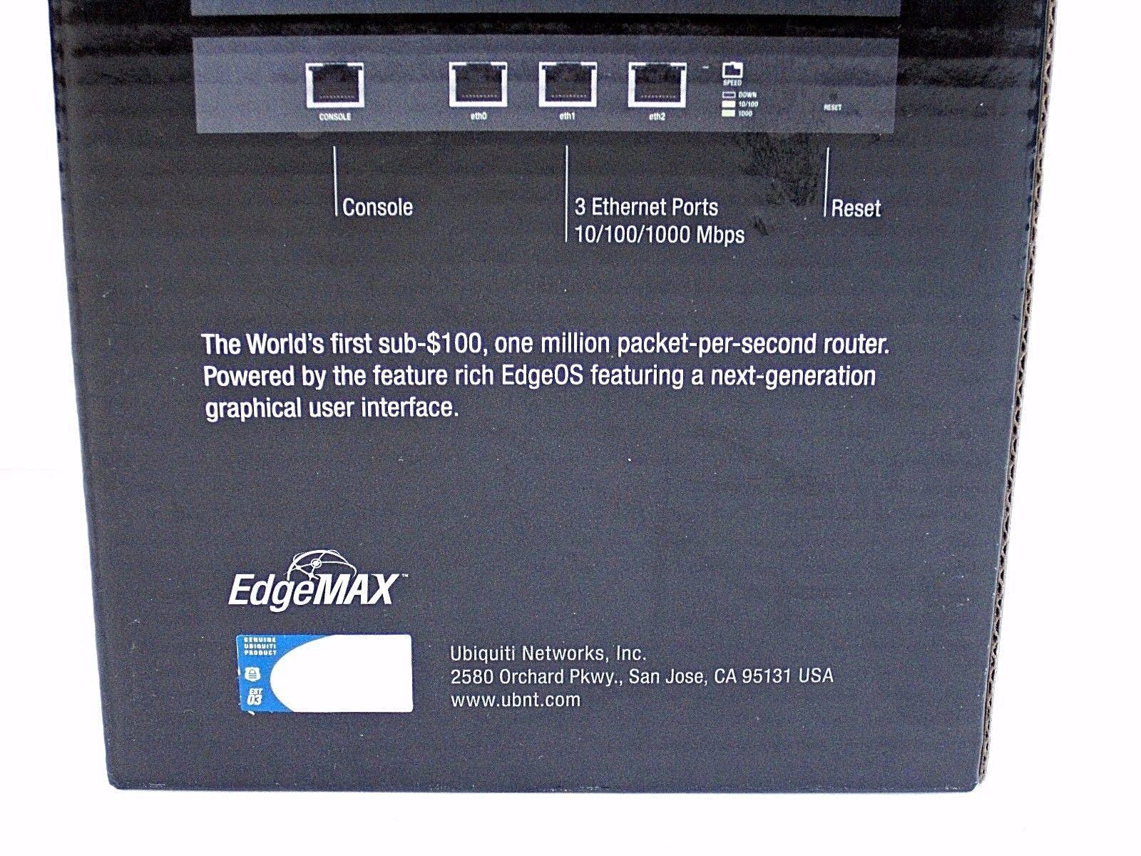 Ubiquiti EdgeRouter Lite Router - Gigabit Ethernet ERLite-3