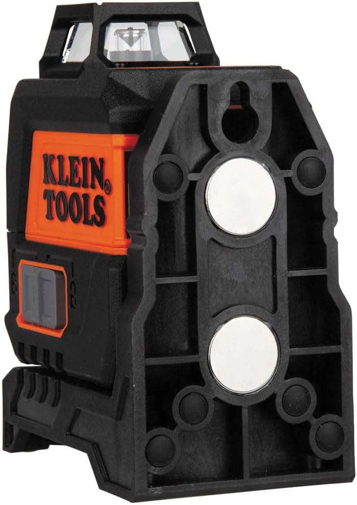 Klein Tools 93CPLG Compact Self-Leveling Laser Level, Bright Green 360-Degree Laser Planes, Rechargeable, Magnetic Mount