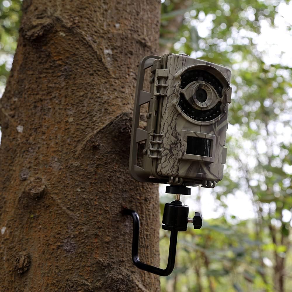 Hunting Trail Camera, Game Camera 82ft Wildlife Camera with 42 IR LEDs No Glow Infrared, 4K Deer Game with Night Vision Motion Activated Waterproof, Trail Cam with 32GB Card and Card Reader