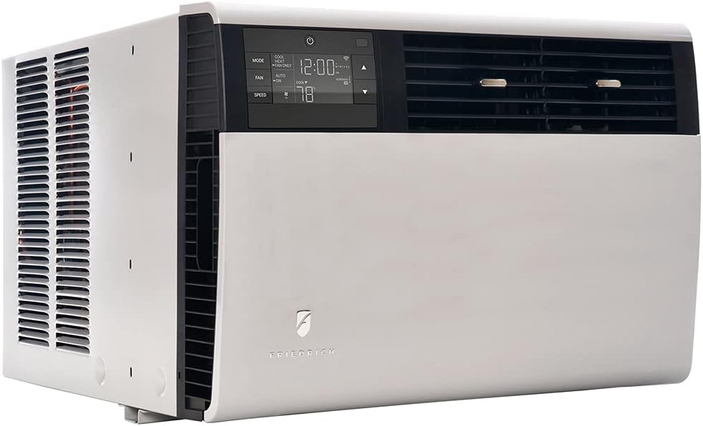 Friedrich KCQ08A10A Kuhl 8,000 BTU 115V Smart Wi-Fi Room Air Conditioner Bundle with 1 YR CPS Enhanced Protection Pack
