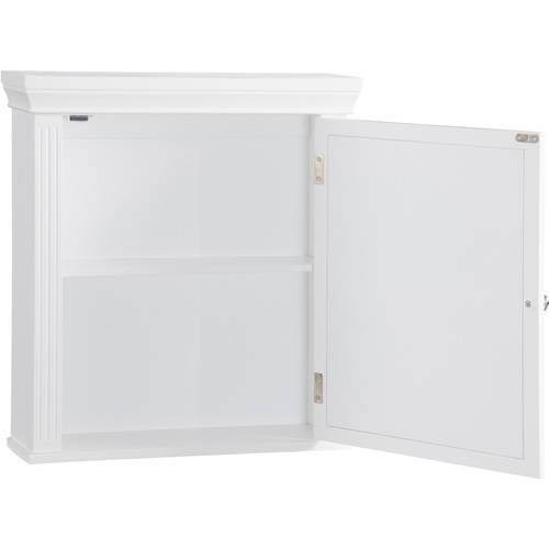 Elegant Home Fashions Alvin Medicine Cabinet, White