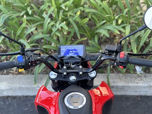 Vader Pro 125cc Motorcycle, Gen 3 X21RS Venom, Gas-Powered Street Bike for Adults, BD125-7 Mid-Size Motorcycle, 120/70-12 Tires, New TFT Digital Speedometer, New LED Headlight, Smooth Delivery Moto