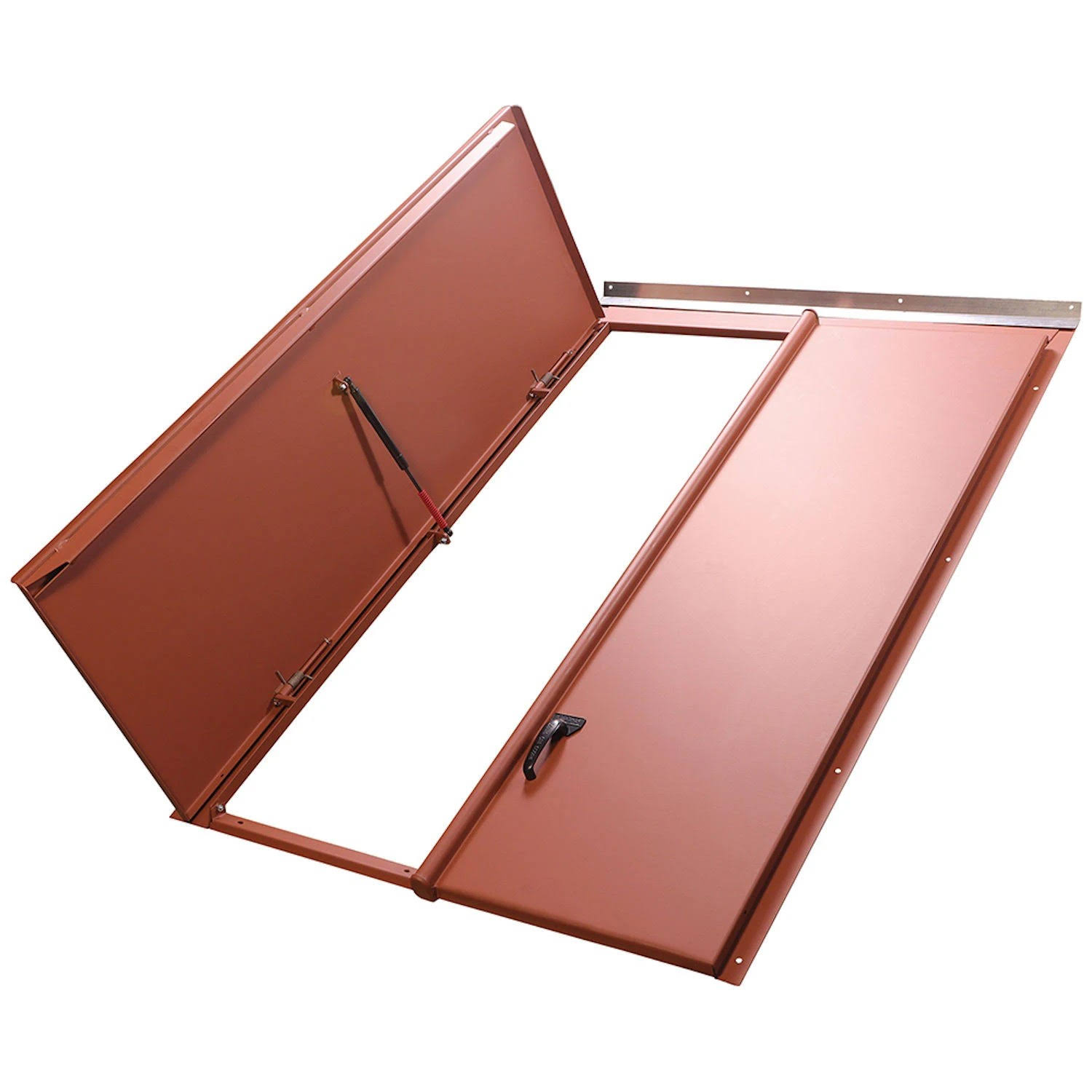 Bilco Classic Series Primed Steel Replacement Cellar Door for Sloped Foundation, Red Primer