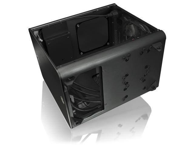 Raijintek 0r200055 Metis Plus No Power Supply Mini-ITX Case w/ Window (Black)