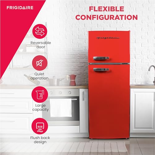 Frigidaire EFR753- 2 Door Apartment Size Refrigerator with Freezer
