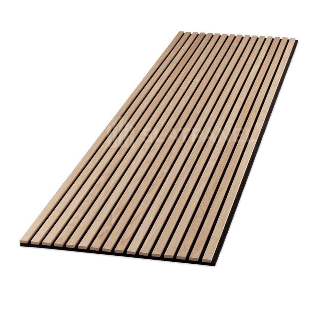 The Wood Veneer Hub Acoustic Wood Wall Slat Panels Oak - Shop Hardware Tools Online Store