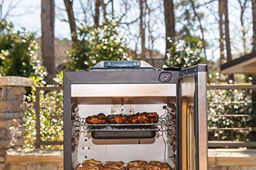 Masterbuilt MB20074719 Bluetooth Digital Electric Smoker, Stainless Steel