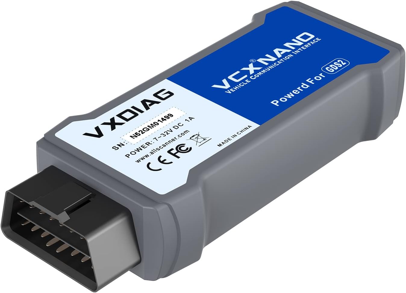 VXDIAG VCX Nano Compatible for GM/OPEL with GDS2 and Tech2WIN System Diagnostic Tool
