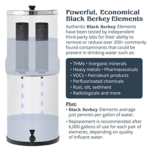Big Berkey Gravity-Fed Water Filter System
