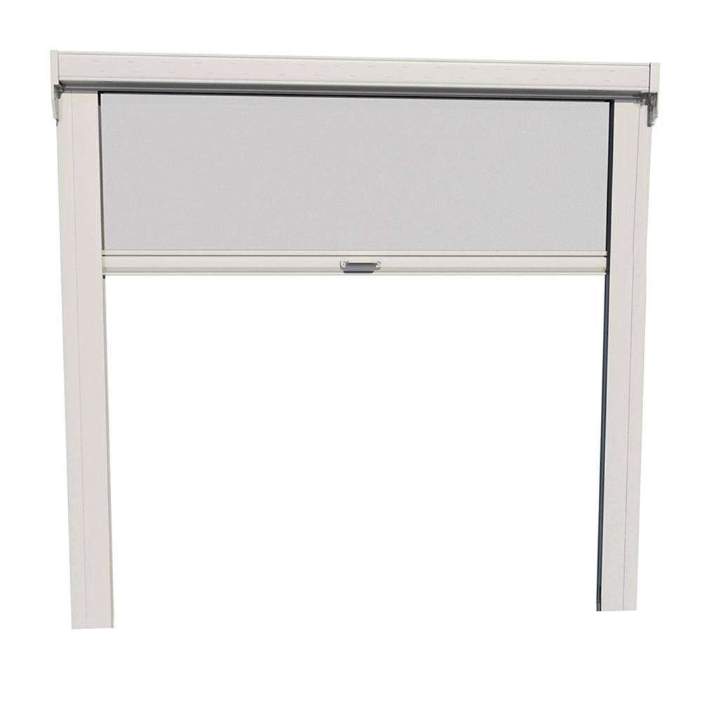 Larson GrandVue 800 108 in x 96 in White Aluminum Retractable Screen Door - Avayadevconnect