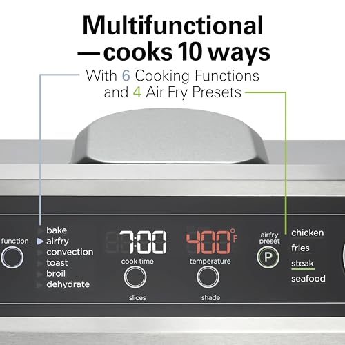 Hamilton Beach Toaster Oven Air Fryer Combo